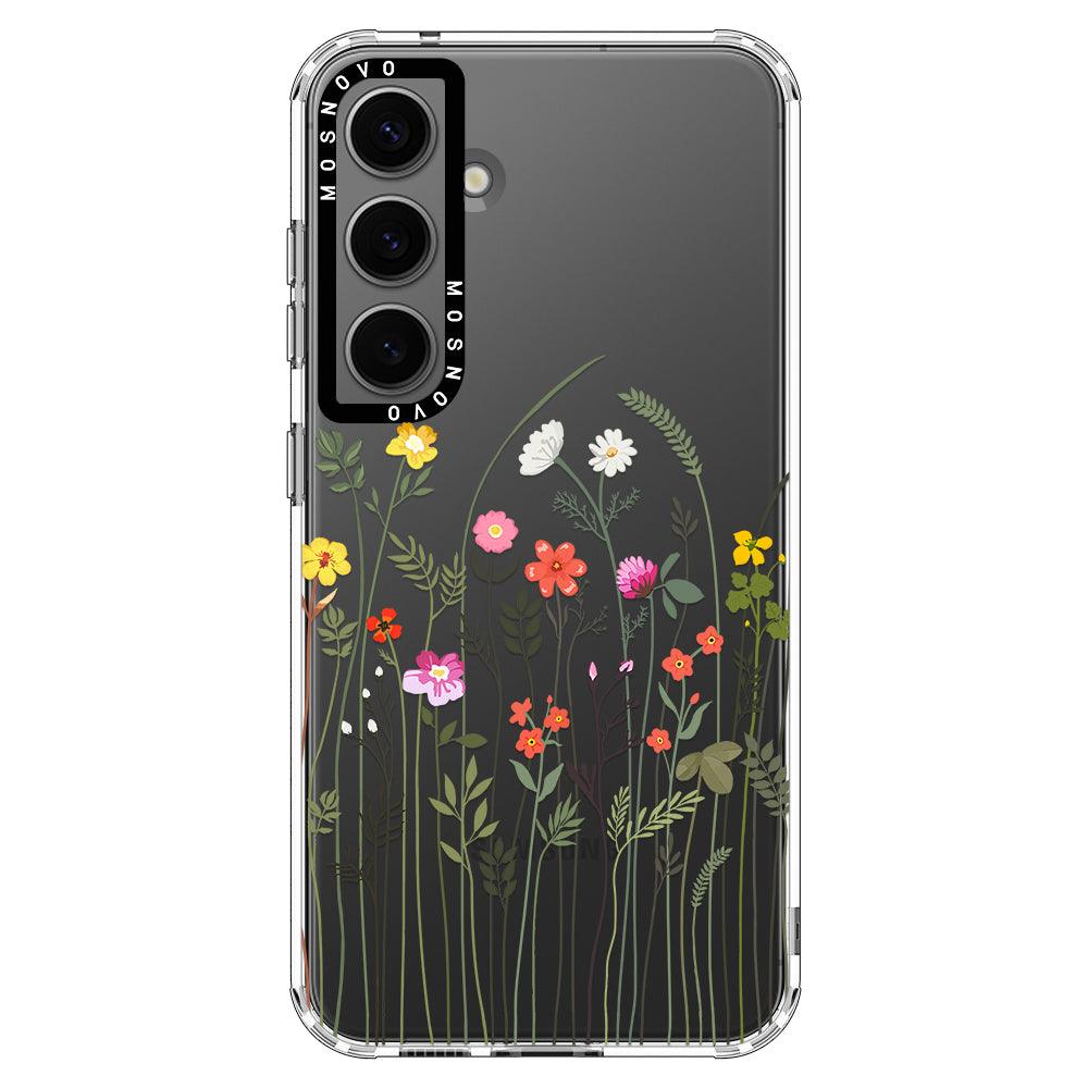 Spring Wildflower Phone Case - Samsung Galaxy S24 Plus Case - MOSNOVO