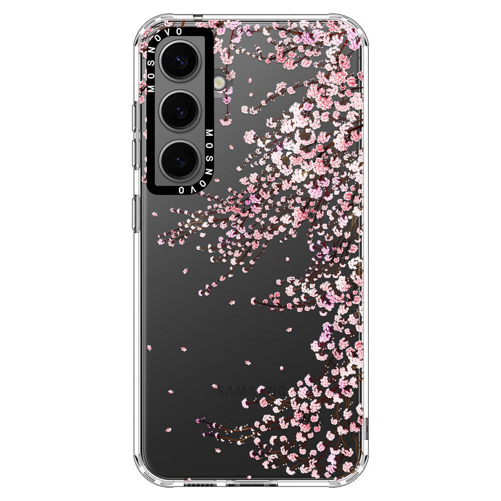 Cherry Blossoms Phone Case - Samsung Galaxy S24 Plus Case - MOSNOVO