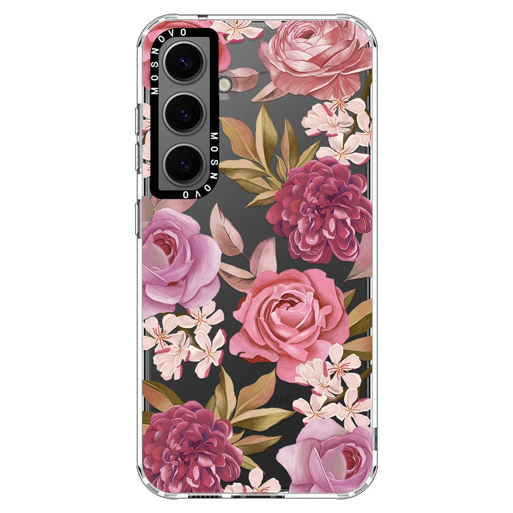 Blossom Flower Floral Phone Case - Samsung Galaxy S24 Plus Case - MOSNOVO