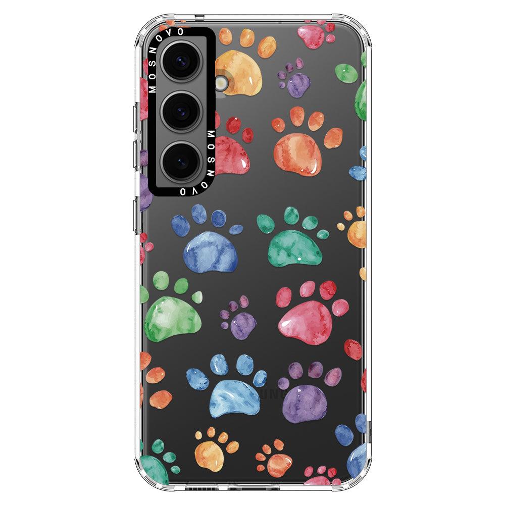 Paws Phone Case - Samsung Galaxy S24 Plus Case - MOSNOVO