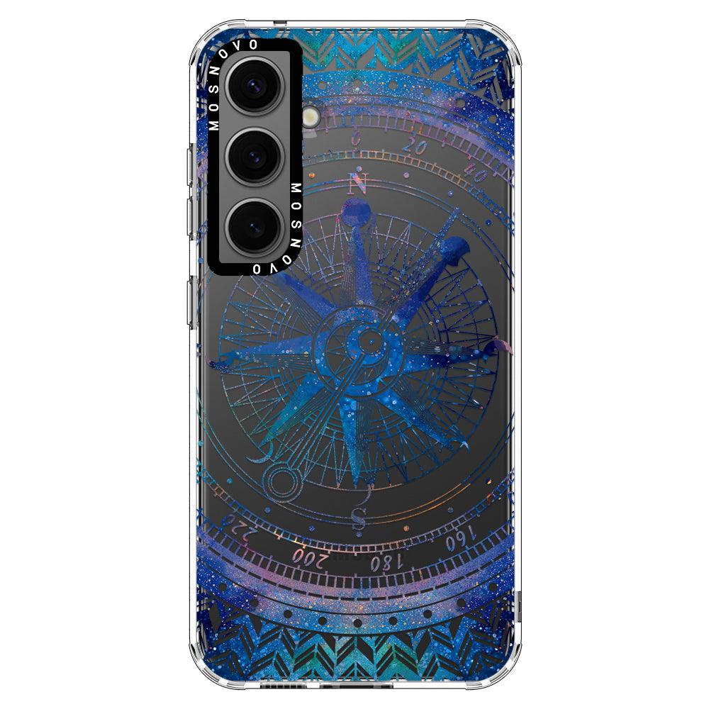 Galaxy Compass Phone Case - Samsung Galaxy S24 Plus Case - MOSNOVO