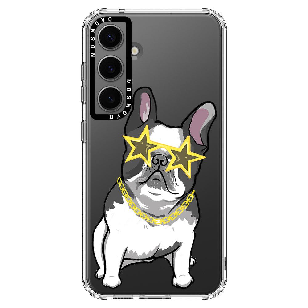 Cool French Bulldog Phone Case - Samsung Galaxy S24 Case - MOSNOVO