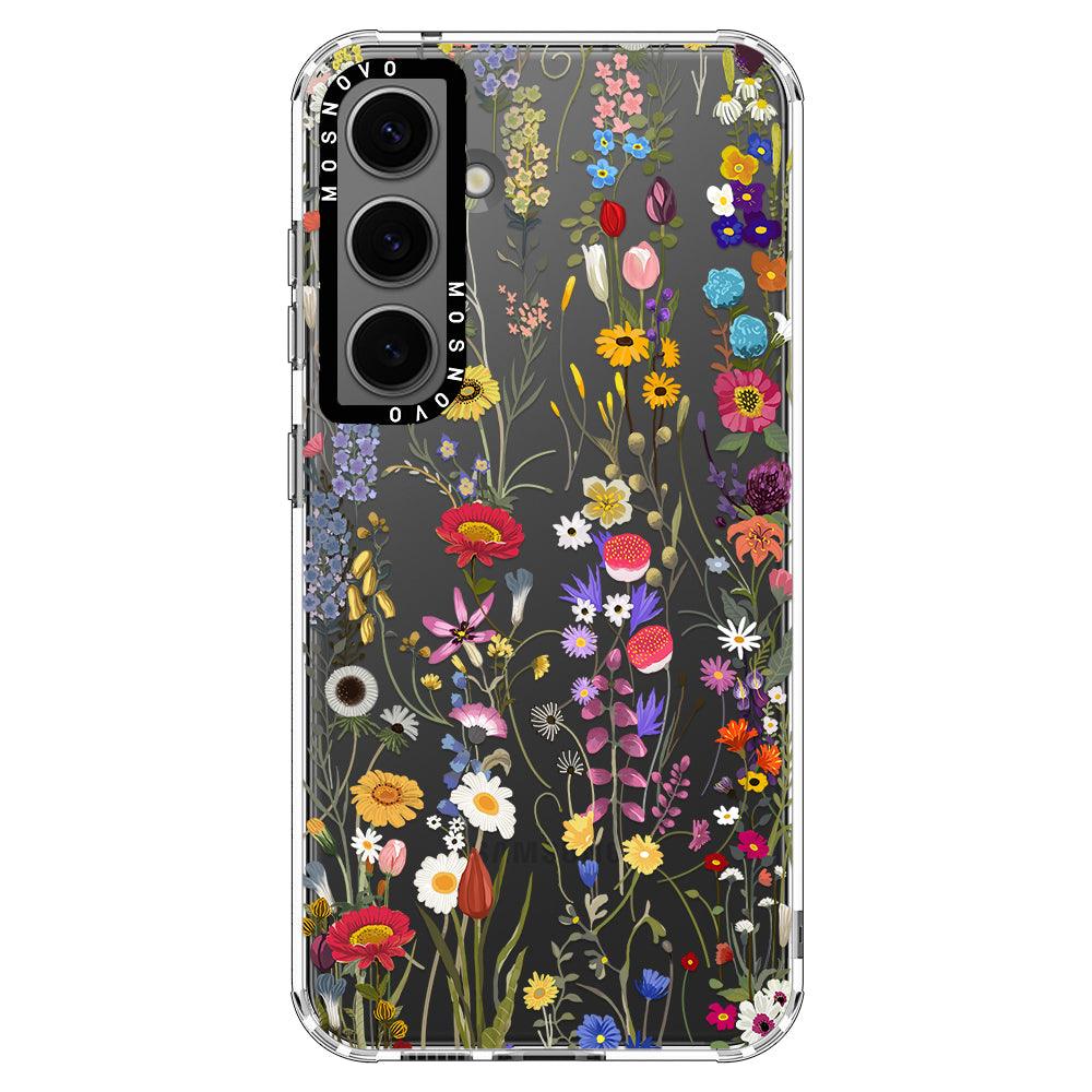 Wildflower Meadow Phone Case - Samsung Galaxy S24 Case - MOSNOVO