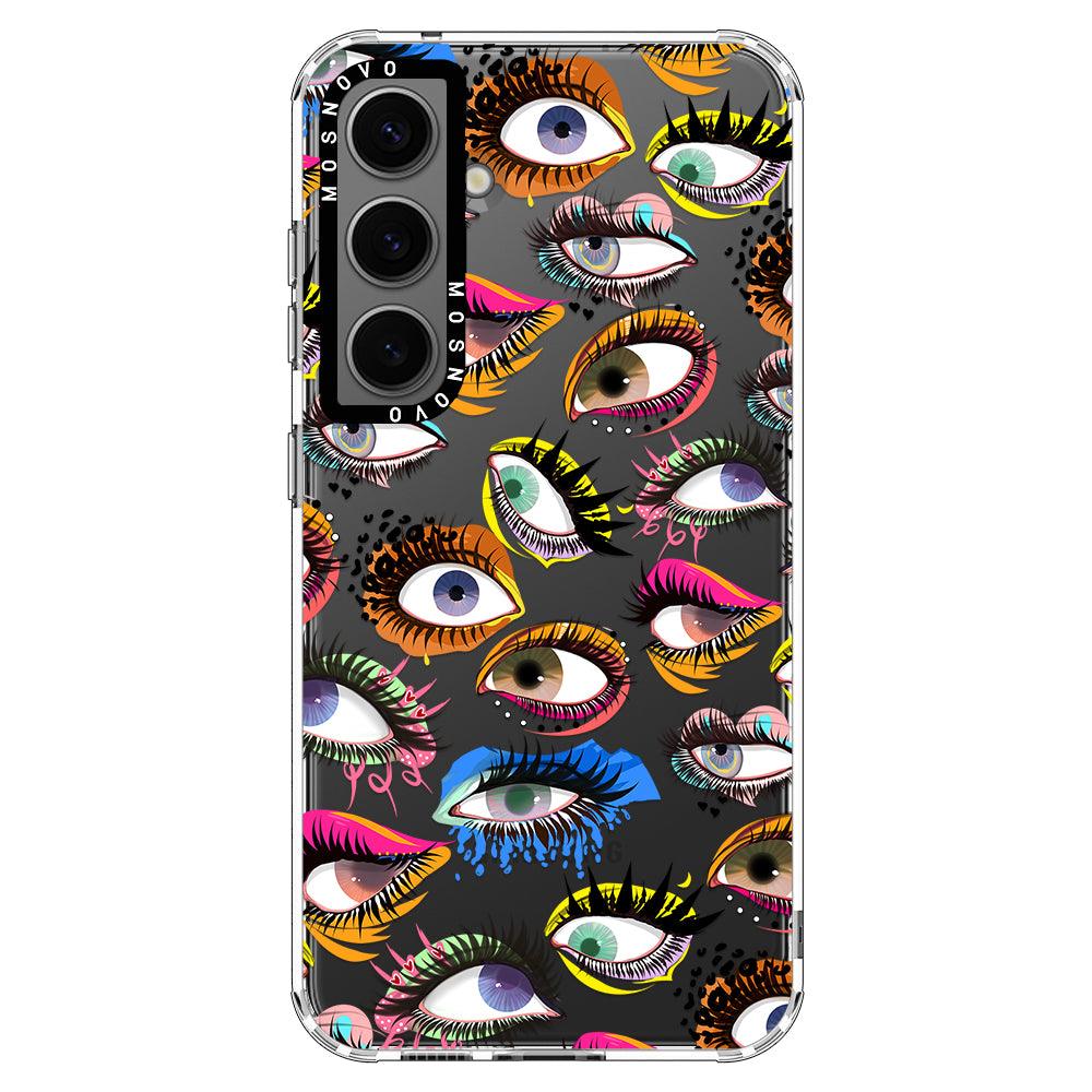 Art of Eyes Phone Case - Samsung Galaxy S24 Plus Case - MOSNOVO