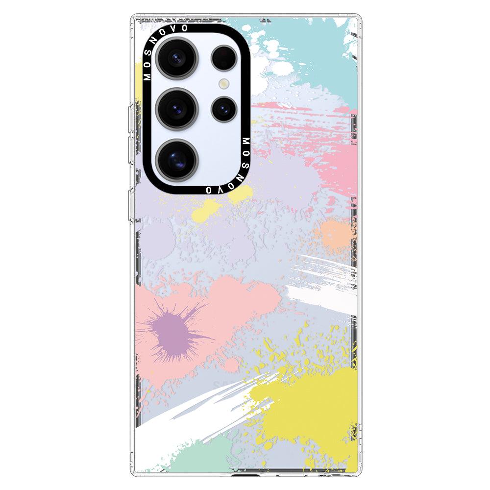 Splash Paint Phone Case - Samsung Galaxy S24 Ultra Case - MOSNOVO