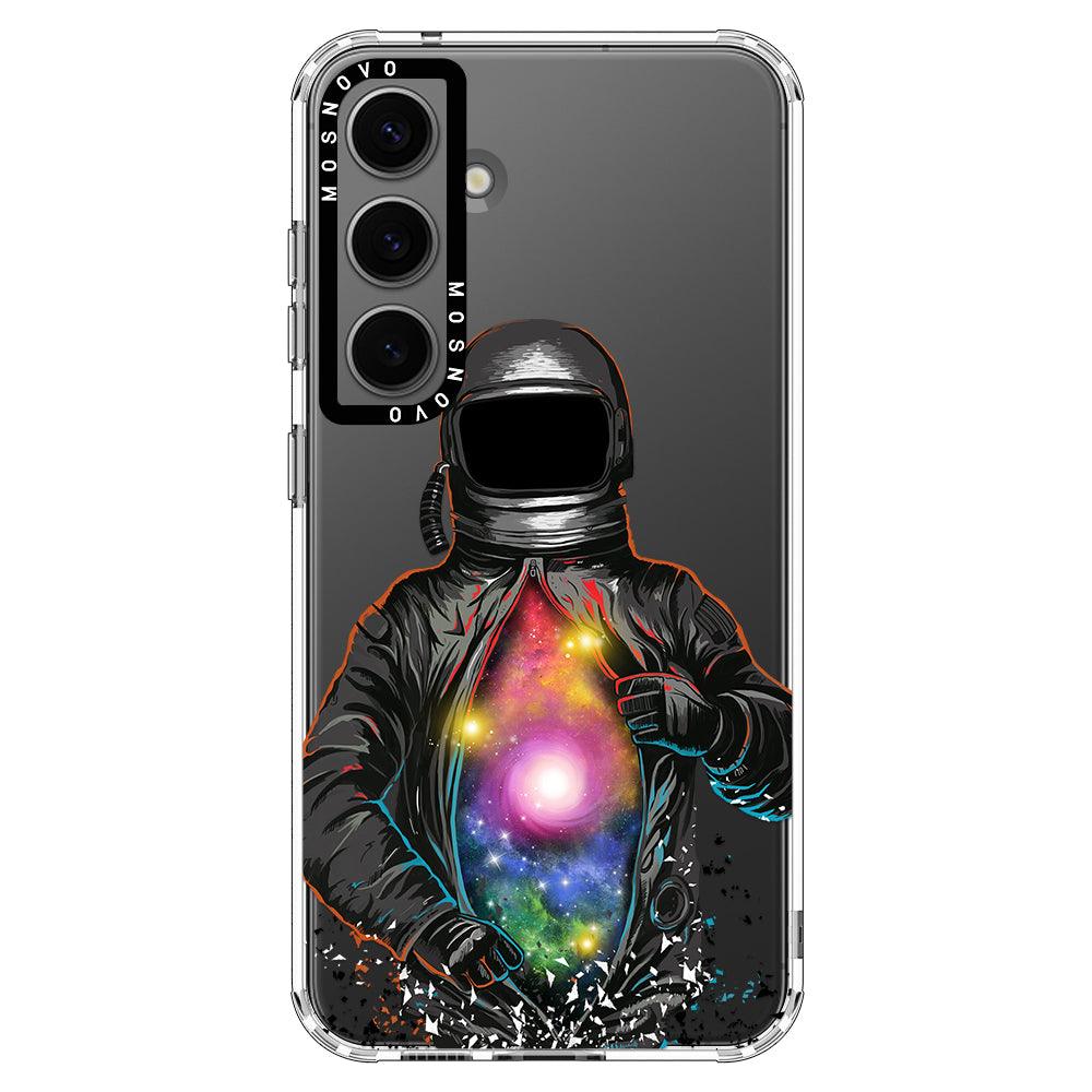 Mystery Astronaut Phone Case - Samsung Galaxy S24 Case - MOSNOVO