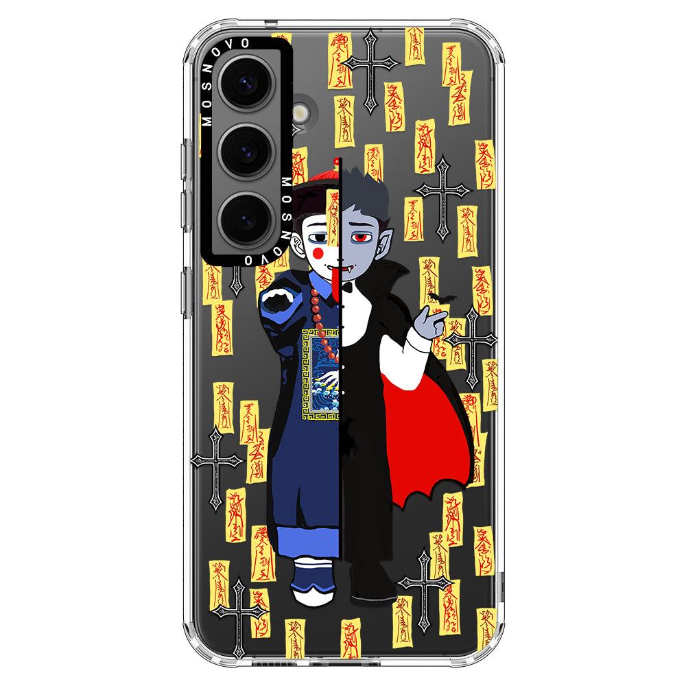 Zombie Vs Vampire Phone Case - Samsung Galaxy S24 Plus Case - MOSNOVO