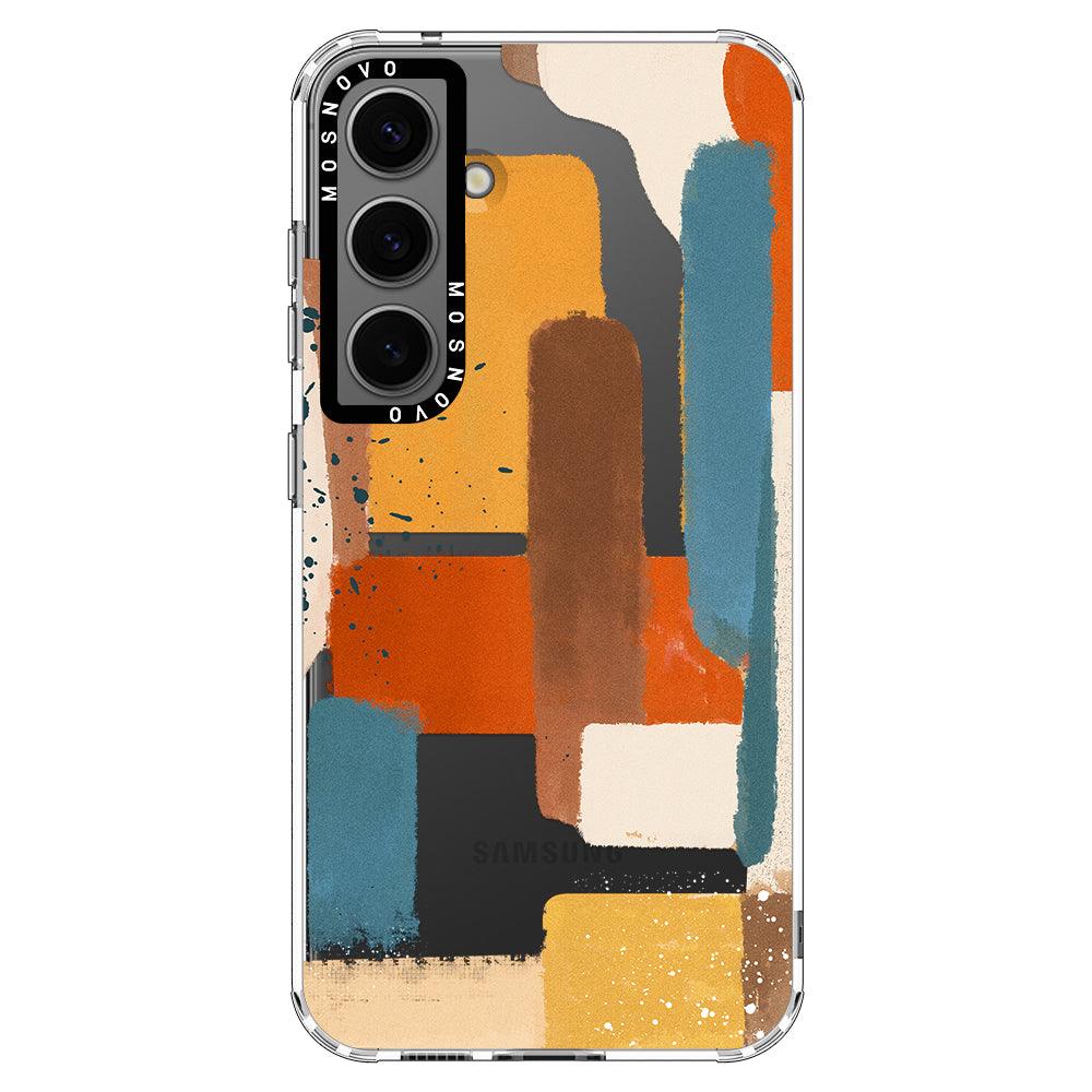 Brush Art Phone Case - Samsung Galaxy S24 Case - MOSNOVO