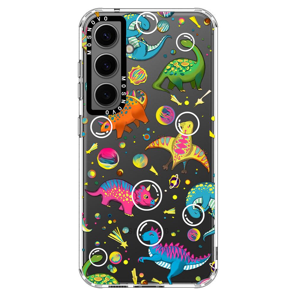 Dinosaur Planet Phone Case - Samsung Galaxy S24 Plus Case - MOSNOVO