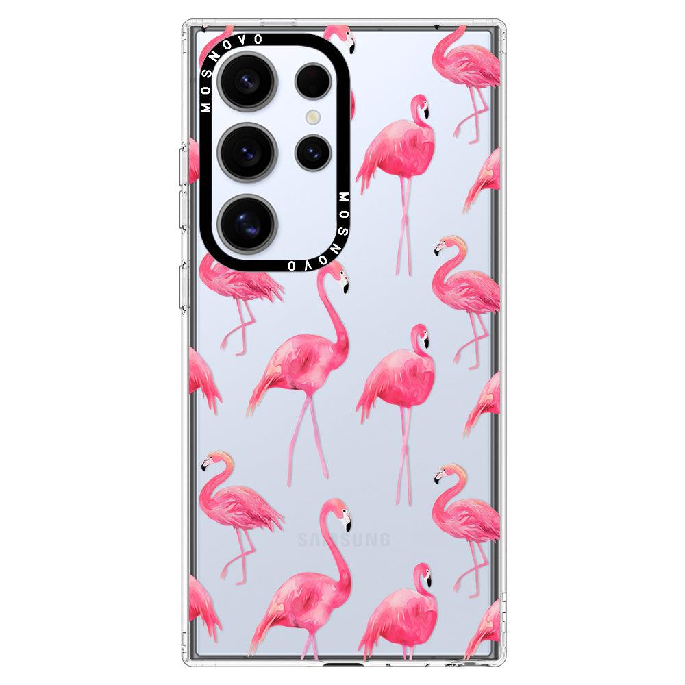 Flamingo Phone Case - Samsung Galaxy S24 Ultra Case - MOSNOVO