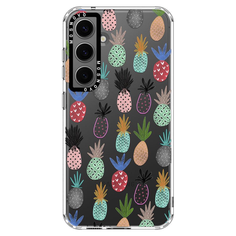 Cute Pineapple Phone Case - Samsung Galaxy S24 Plus Case - MOSNOVO