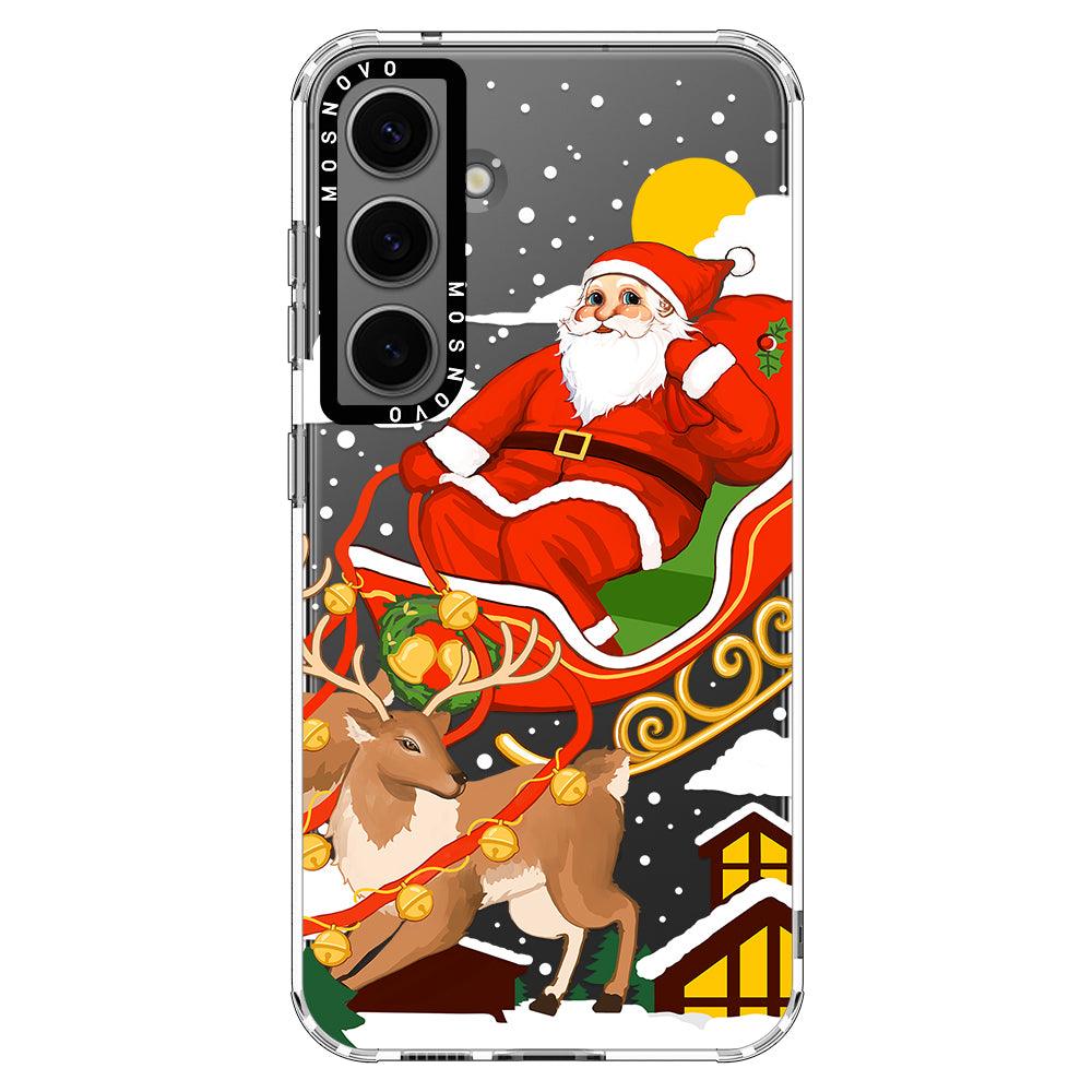 Santa Claus Phone Case - Samsung Galaxy S24 Case - MOSNOVO