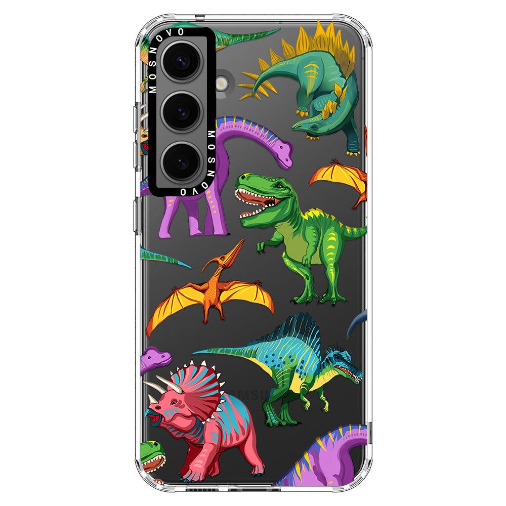 Dinosaur World Phone Case - Samsung Galaxy S24 Plus Case - MOSNOVO