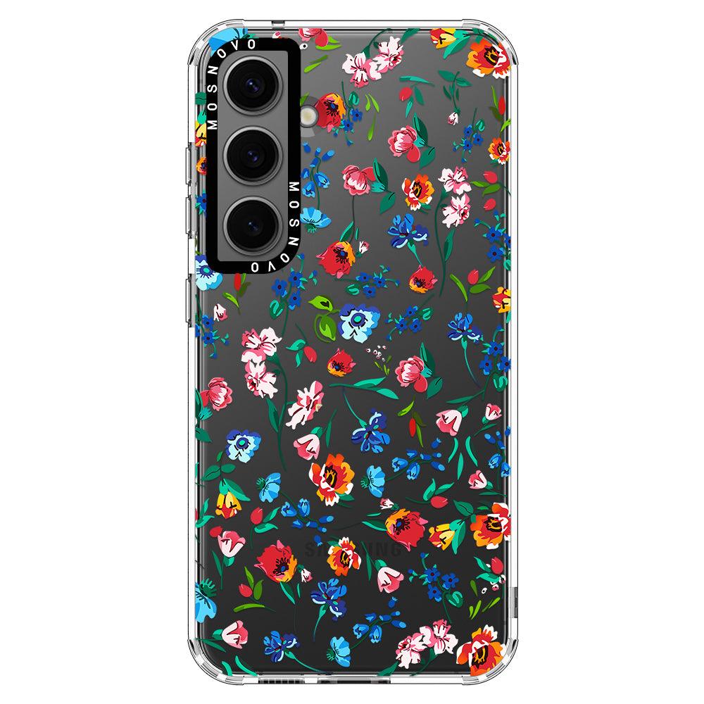 Little Wild Flower Phone Case - Samsung Galaxy S24 Case - MOSNOVO