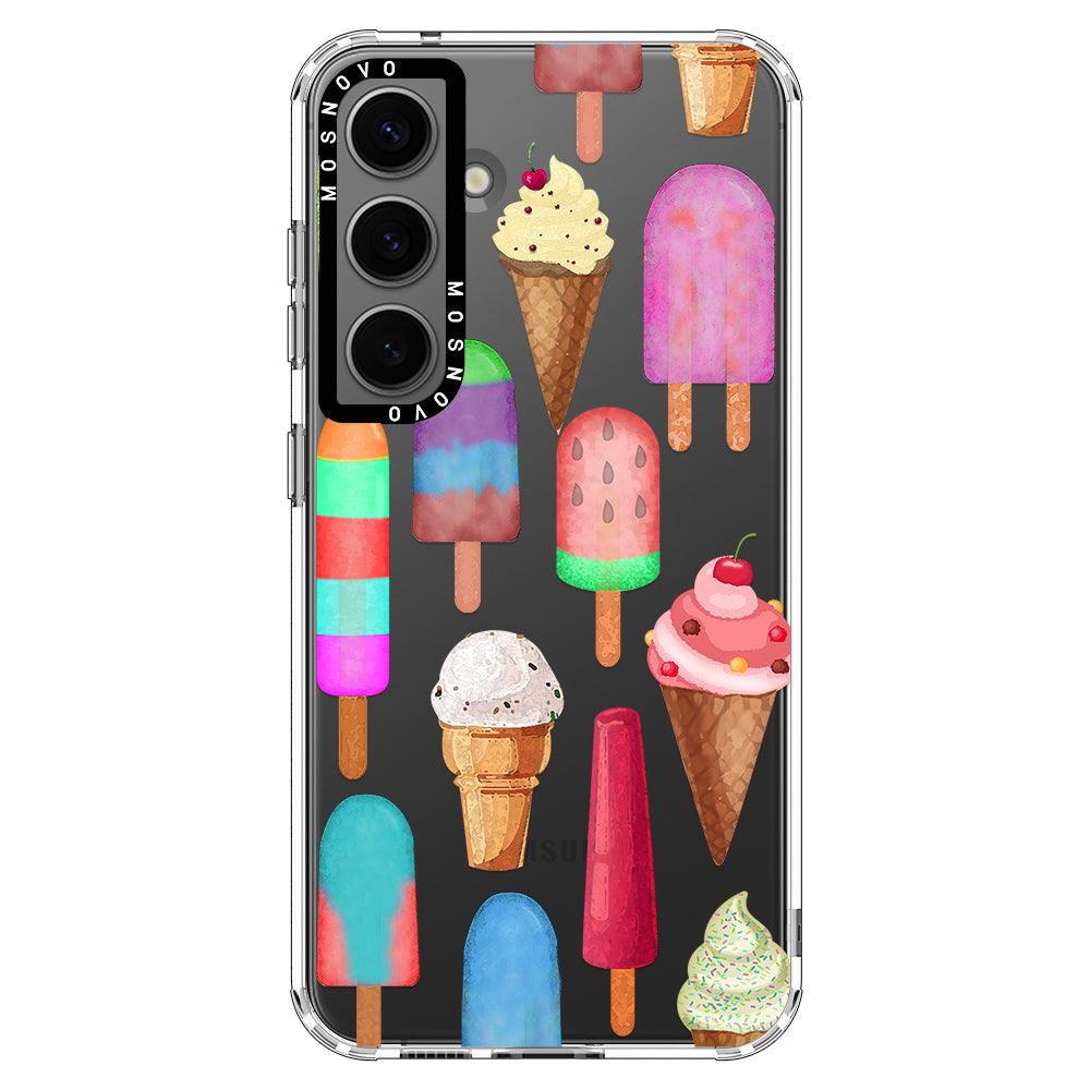 Ice Cream Phone Case - Samsung Galaxy S24 Case - MOSNOVO