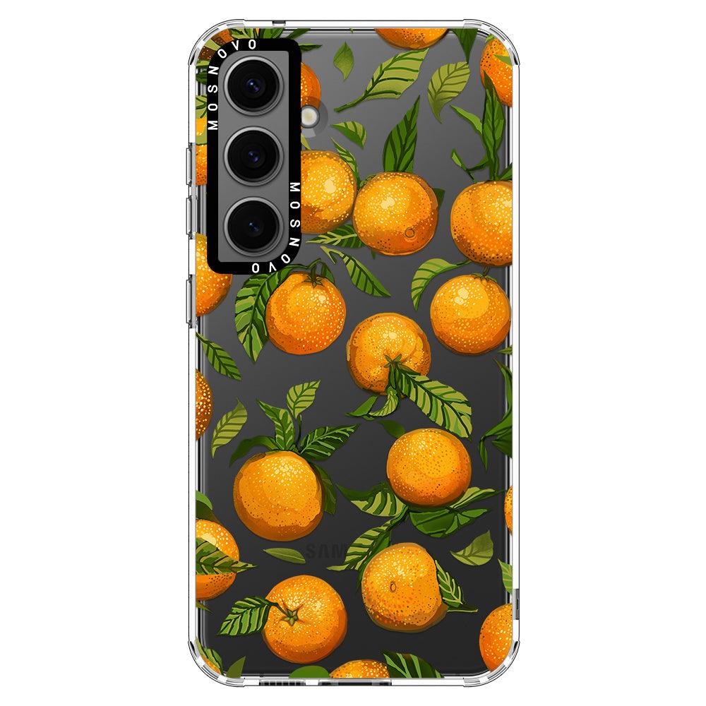 Tangerine Phone Case - Samsung Galaxy S24 Case - MOSNOVO