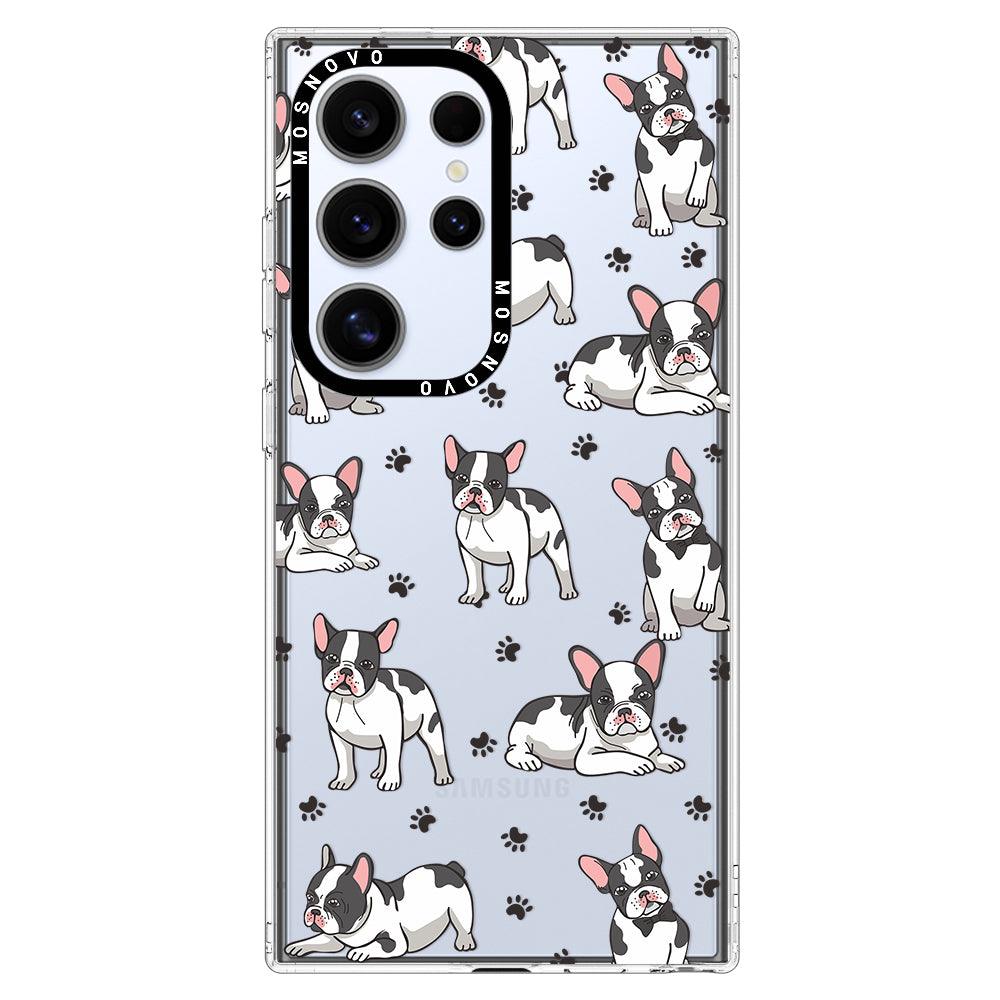 French Bull Dog Phone Case - Samsung Galaxy S24 Ultra Case - MOSNOVO