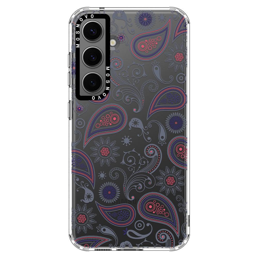 Paisley Phone Case - Samsung Galaxy S24 Case - MOSNOVO