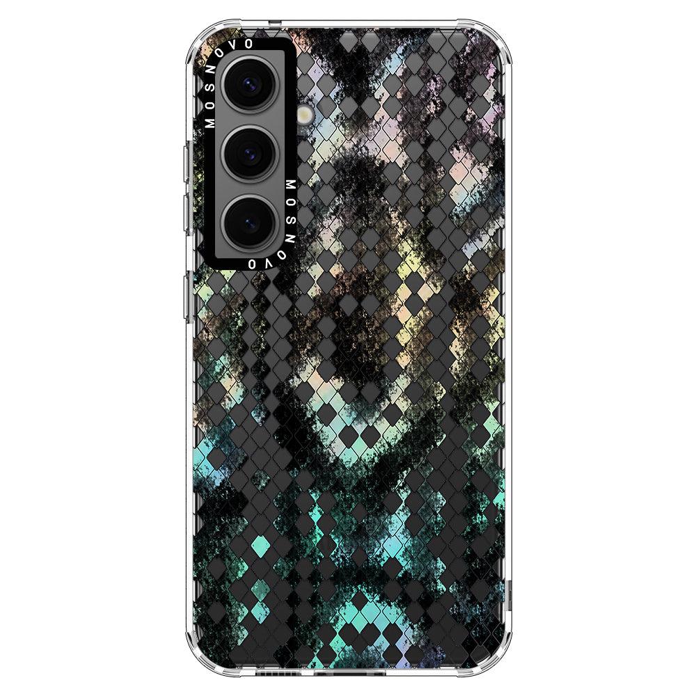 Rainbow Snake Print Phone Case - Samsung Galaxy S24 Case - MOSNOVO