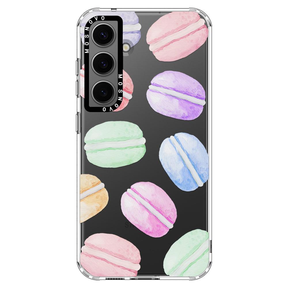 Pastel Macarons Phone Case - Samsung Galaxy S24 Plus Case - MOSNOVO