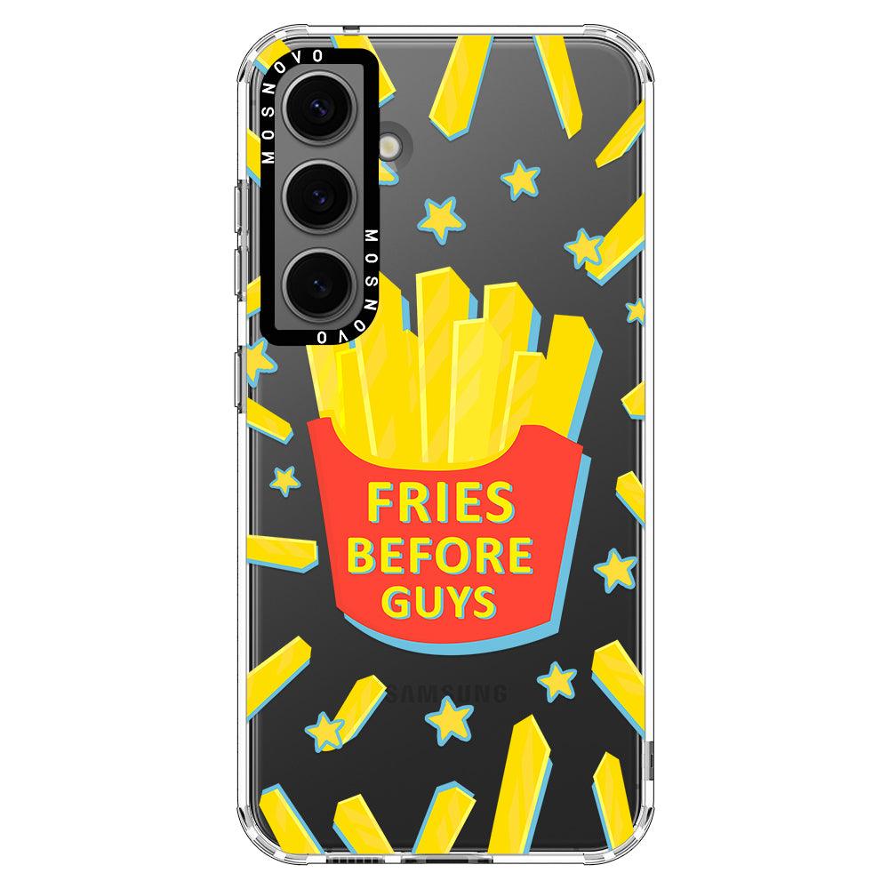 Fries Before Guys Phone Case - Samsung Galaxy S24 Plus Case - MOSNOVO