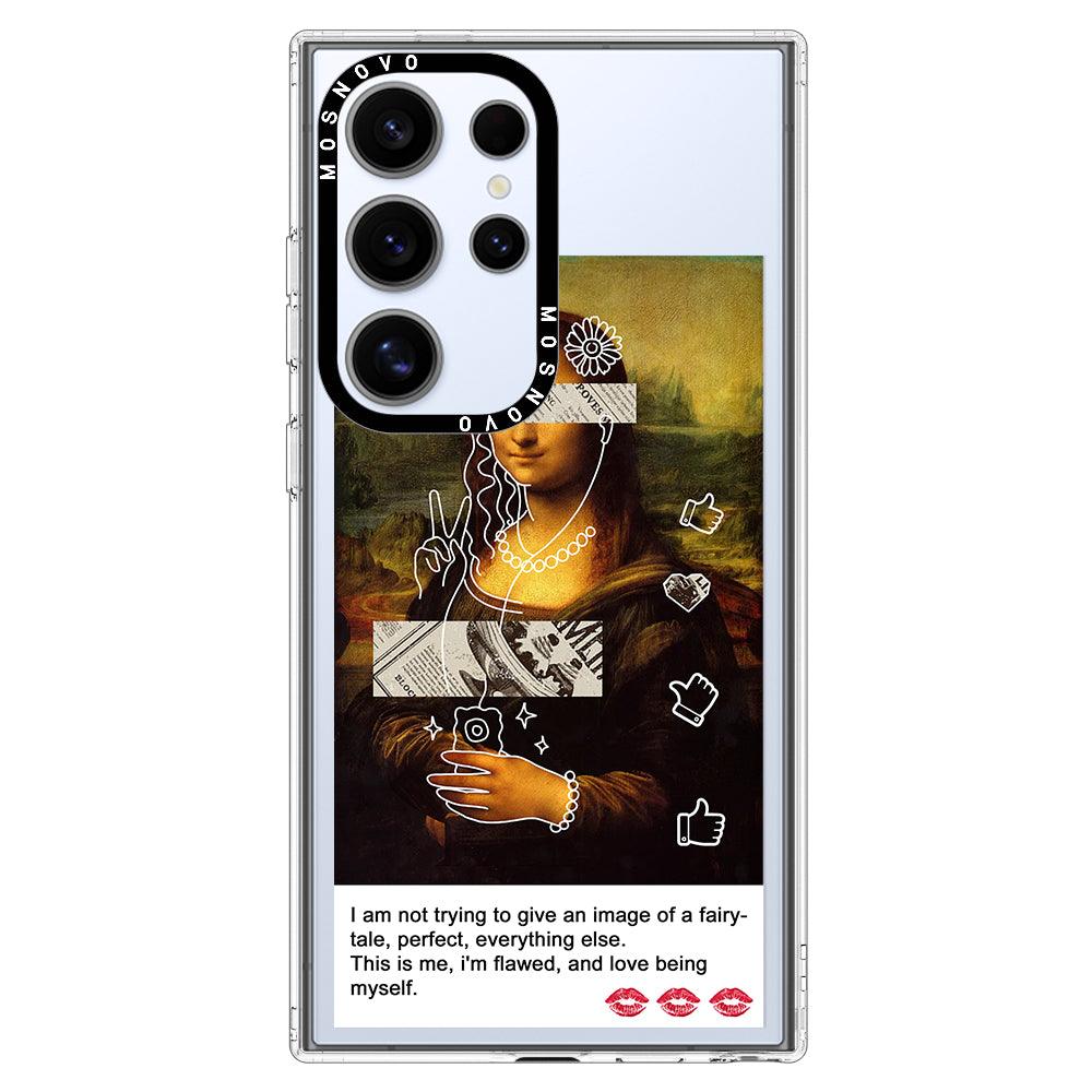 Selfie Artwork Phone Case - Samsung Galaxy S24 Ultra Case - MOSNOVO