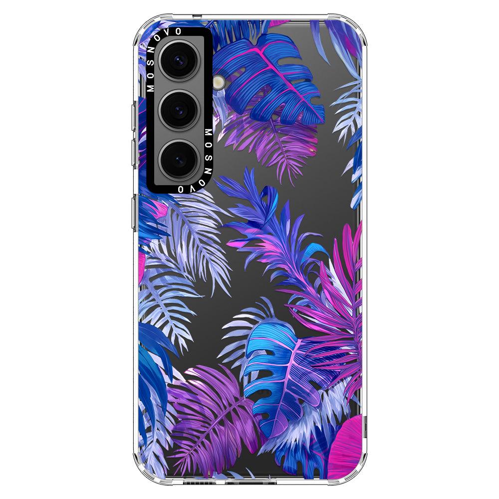 Fancy Palm Leaf Phone Case - Samsung Galaxy S24 Case - MOSNOVO