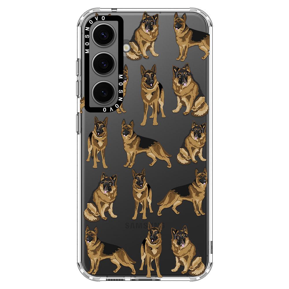 Shepherd Dog Phone Case - Samsung Galaxy S24 Case - MOSNOVO