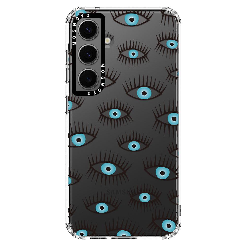 Evil Eye Phone Case - Samsung Galaxy S24 Case - MOSNOVO