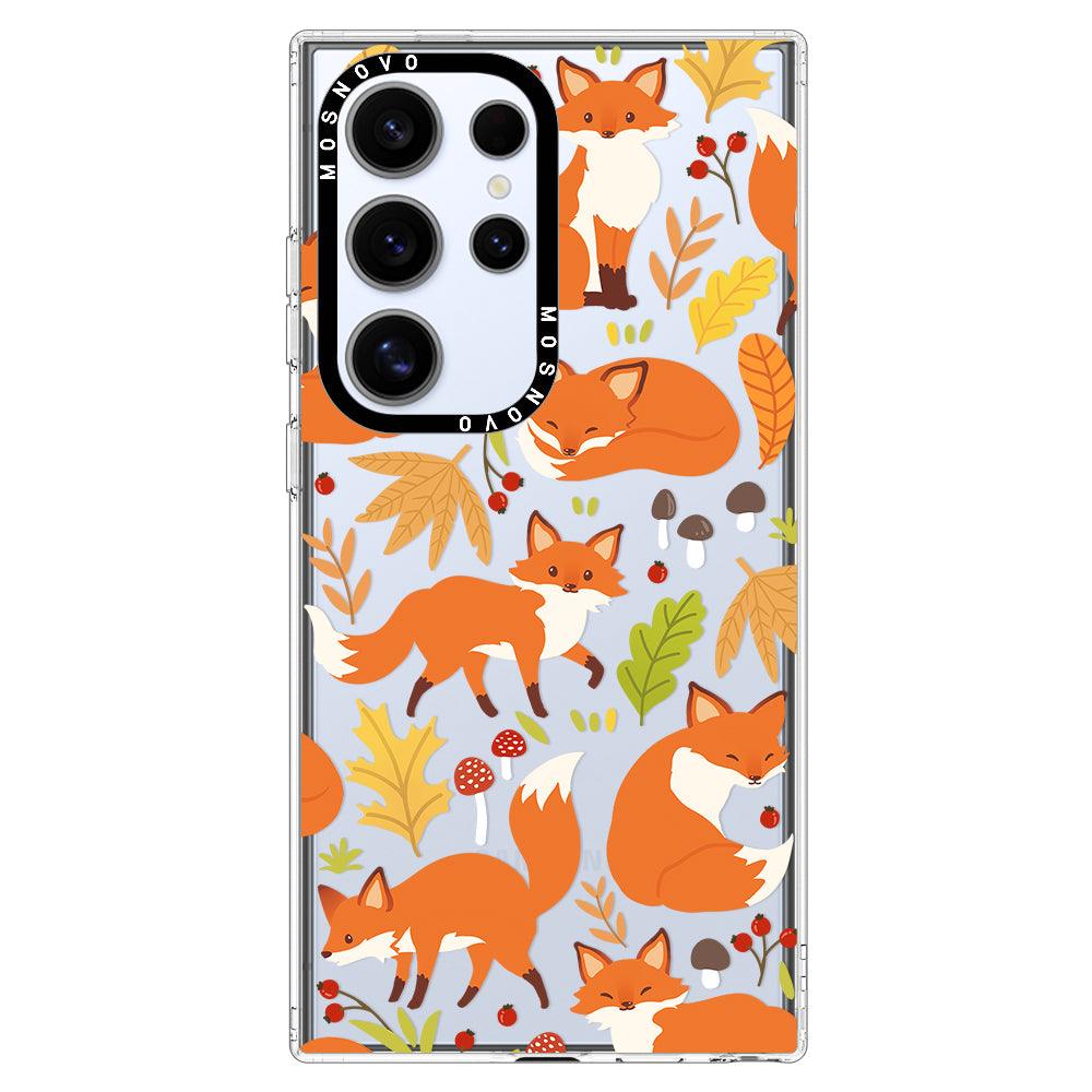 Autumn Fox Phone Case - Samsung Galaxy S24 Ultra Case