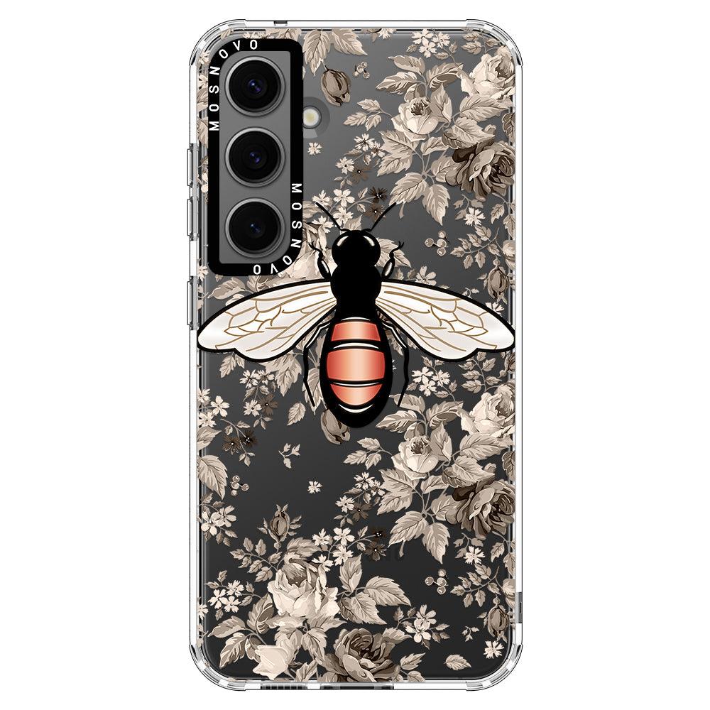 Vintage Bee Phone Case - Samsung Galaxy S24 Plus Case - MOSNOVO