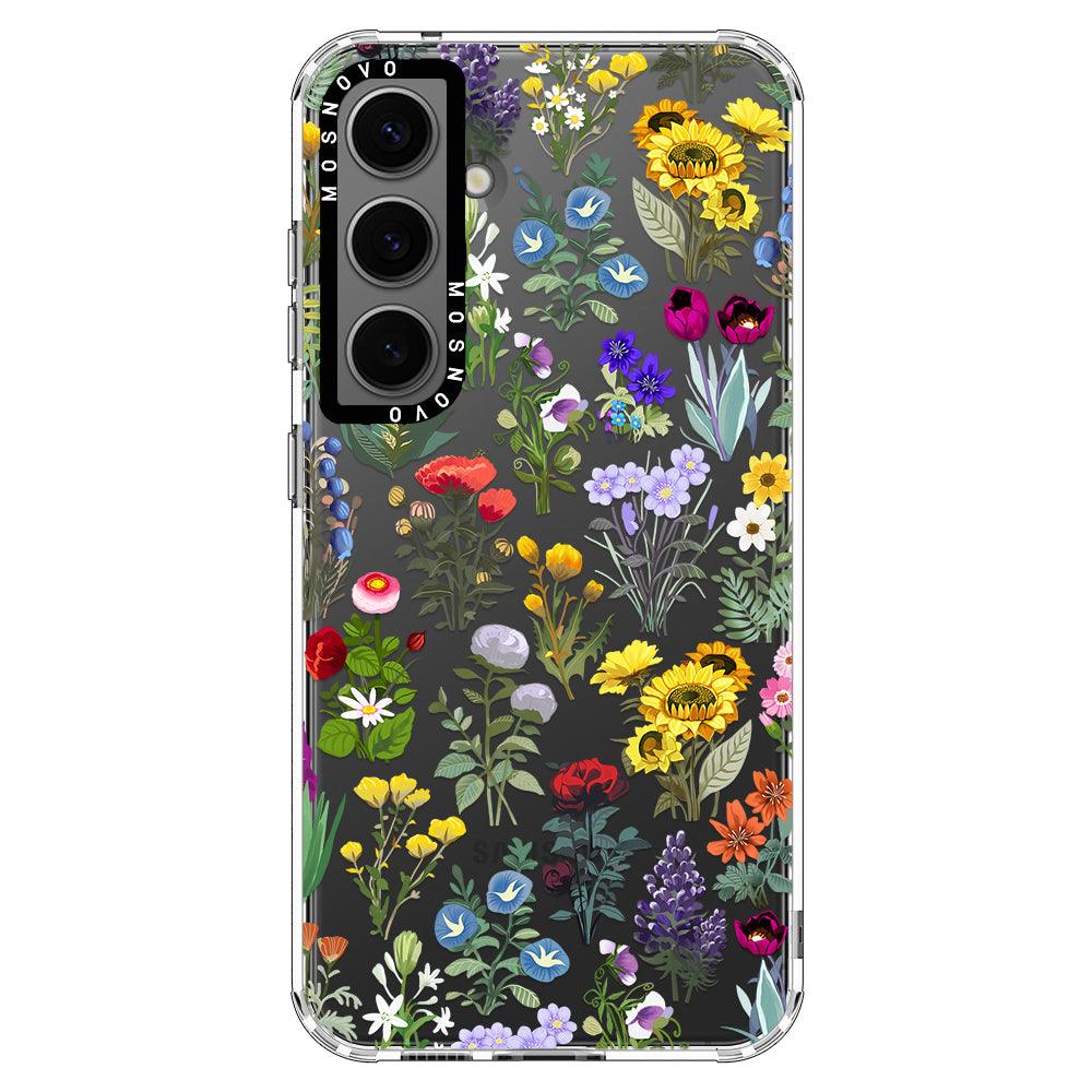 Wildflowers Phone Case - Samsung Galaxy S24 Plus Case - MOSNOVO