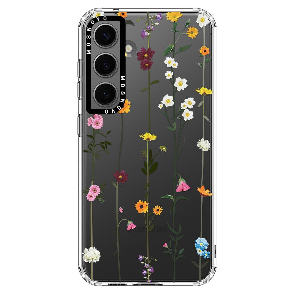 Wild Flowers Floral Phone Case - Samsung Galaxy S24 Case - MOSNOVO