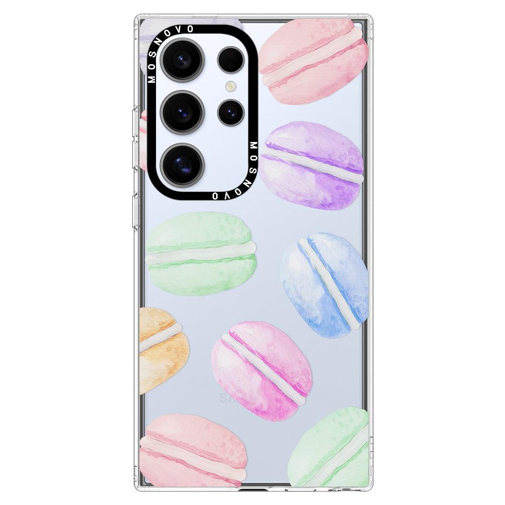 Pastel Macarons Phone Case - Samsung Galaxy S24 Ultra Case - MOSNOVO