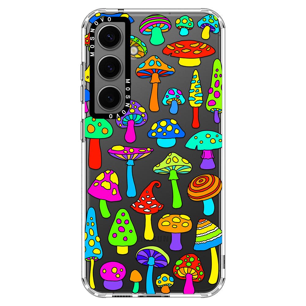 Trippy Wild Mushroom Phone Case - Samsung Galaxy S24 Case - MOSNOVO