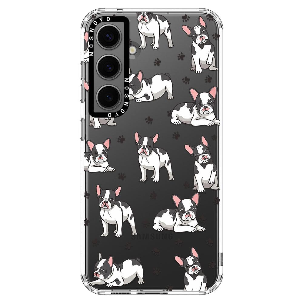 French Bull Dog Phone Case - Samsung Galaxy S24 Case - MOSNOVO