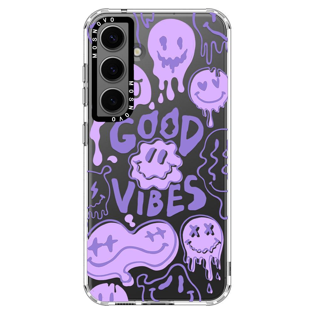 Good Vibes Phone Case - Samsung Galaxy S24 Plus Case - MOSNOVO