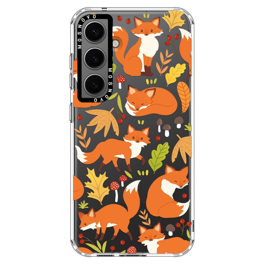 Autumn Fox Phone Case - Samsung Galaxy S24 Plus Case - MOSNOVO