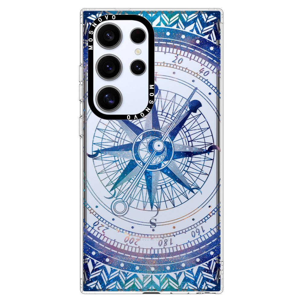 Galaxy Compass Phone Case - Samsung Galaxy S24 Ultra Case - MOSNOVO