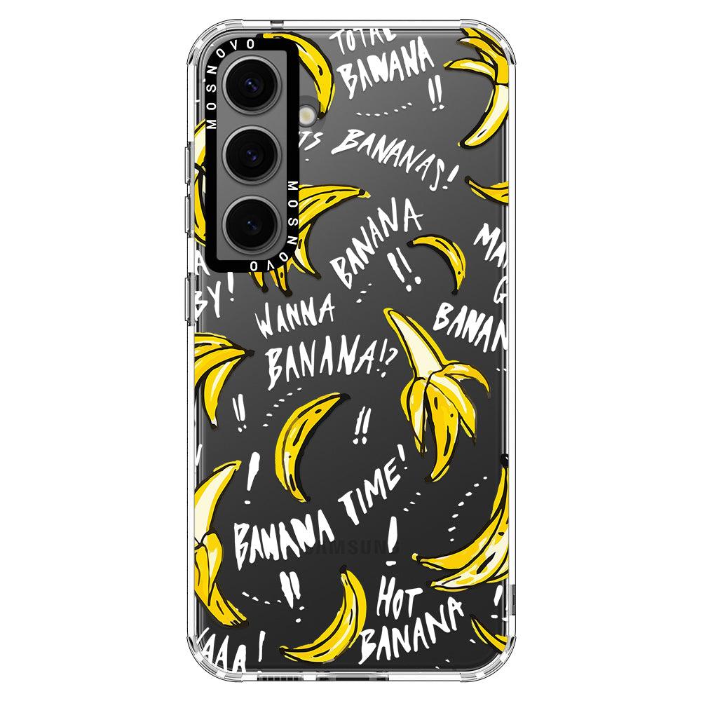 Banana Banana Phone Case - Samsung Galaxy S24 Plus Case - MOSNOVO