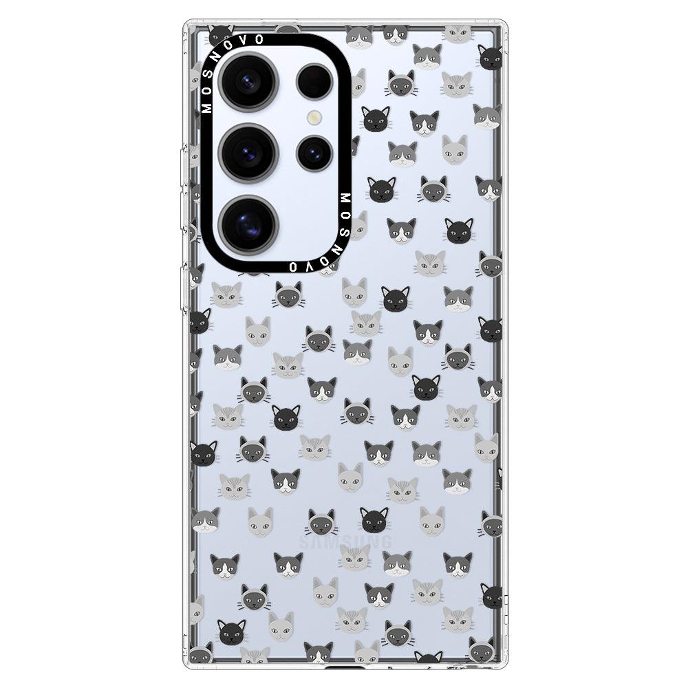 Cats Phone Case - Samsung Galaxy S24 Ultra Case - MOSNOVO