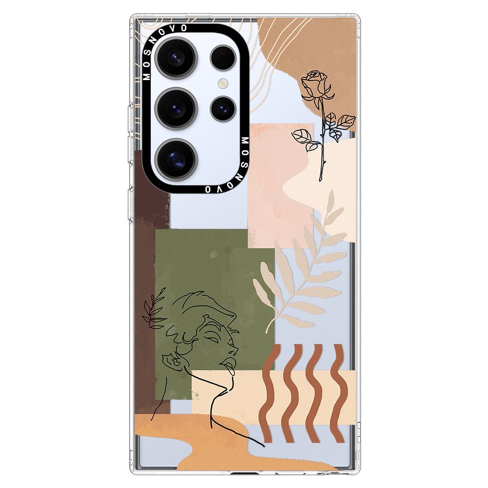 Modern Art Phone Case - Samsung Galaxy S24 Ultra Case - MOSNOVO