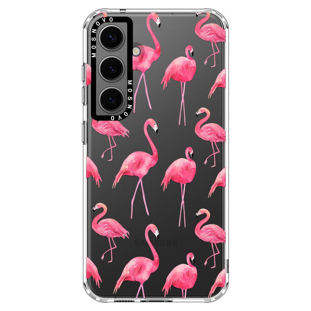 Flamingo Phone Case - Samsung Galaxy S24 Plus Case - MOSNOVO