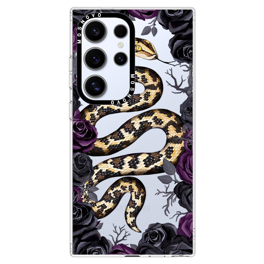 Secret Snake Garden Phone Case - Samsung Galaxy S24 Ultra Case - MOSNOVO