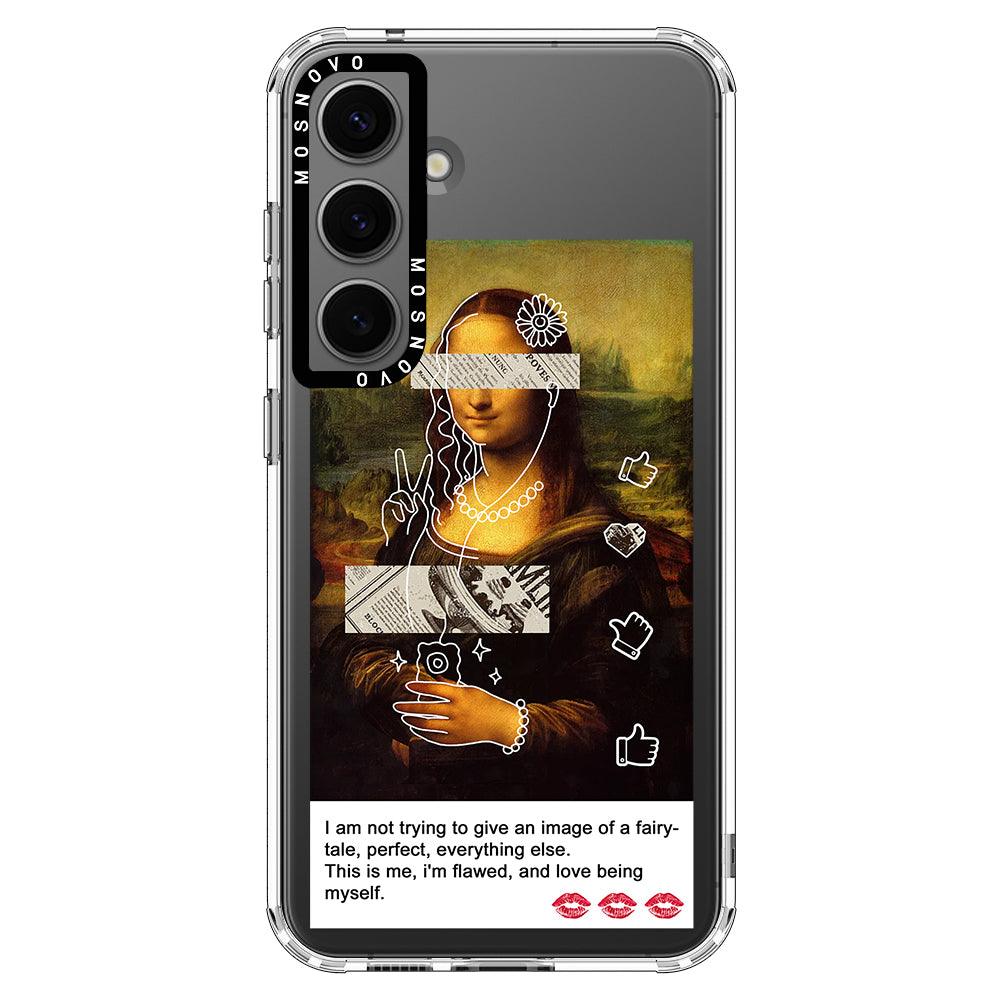 Selfie Artwork Phone Case - Samsung Galaxy S24 Plus Case - MOSNOVO