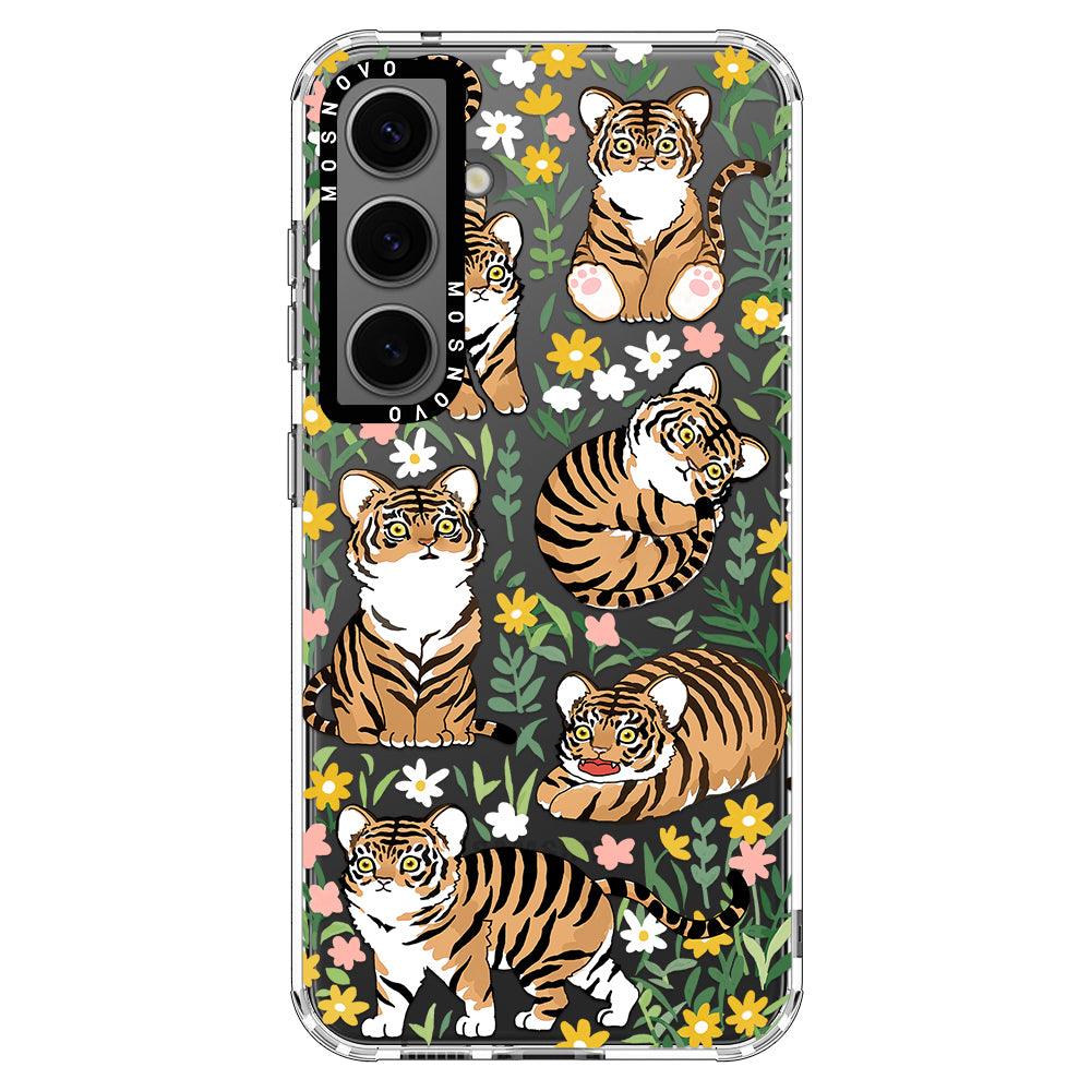 Cute Tiger Phone Case - Samsung Galaxy S24 Case - MOSNOVO