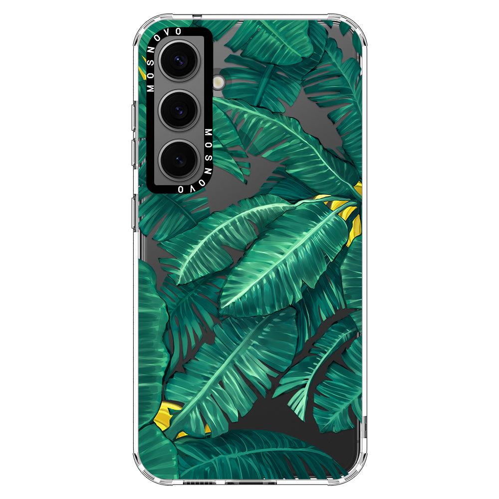 Banana Leaf Phone Case - Samsung Galaxy S24 Plus Case - MOSNOVO