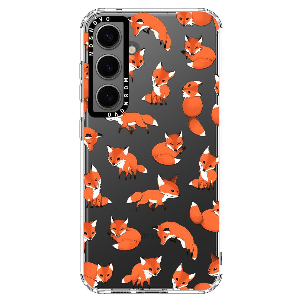 Cute Fox Phone Case - Samsung Galaxy S24 Case - MOSNOVO