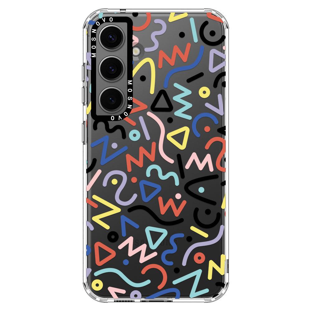 Doodle Art Phone Case - Samsung Galaxy S24 Case - MOSNOVO