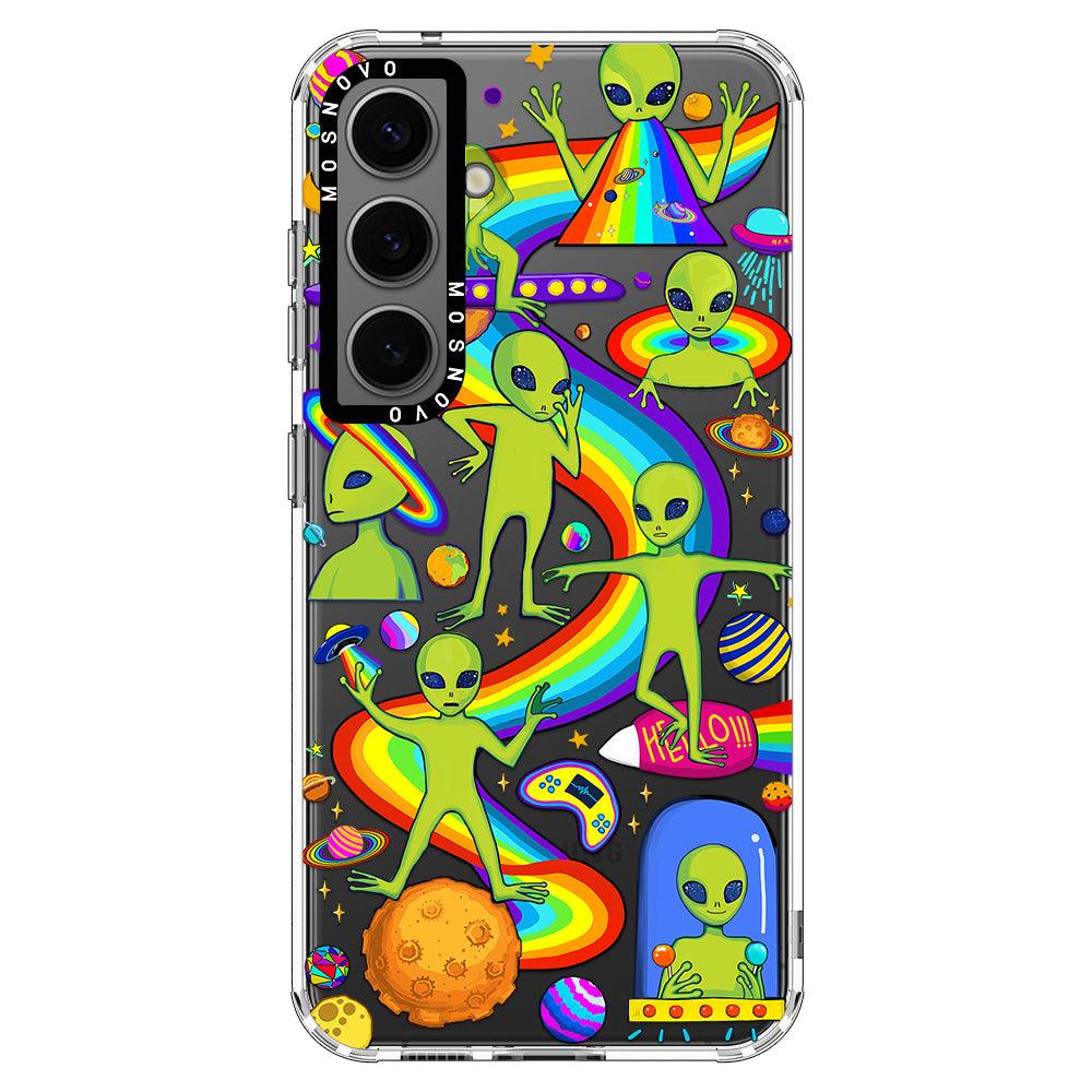 Alien Land Phone Case - Samsung Galaxy S24 Plus Case - MOSNOVO